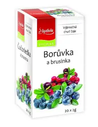 APOTHEKE Borůvka s brusinkou 20x2g