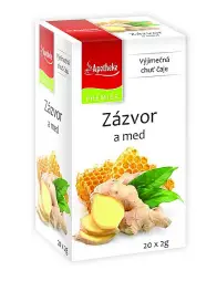 APOTHEKE Zázvor a med 20x2g