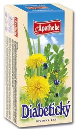 APOTHEKE L Na krevní cukr s borůvkou /dříve diabetický /20x1.5g