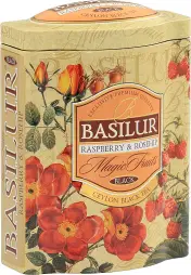 BASILUR Magic Raspberry & Rosehip plech 100g