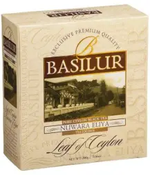 BASILUR Leaf of Ceylon Nuwara Eliya nepřebal 100x2g