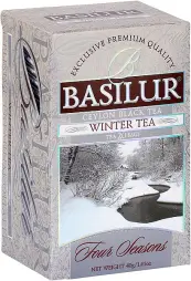 BASILUR Four Seasons Winter Tea přebal 25x2g