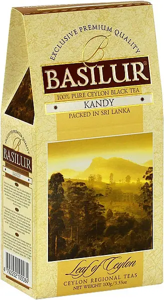 BASILUR Leaf of Ceylon Kandy FBOP papír 100g