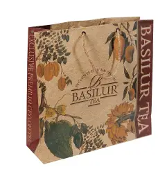 BASILUR papírová taška velká 34cm x 30cm x 14 cm