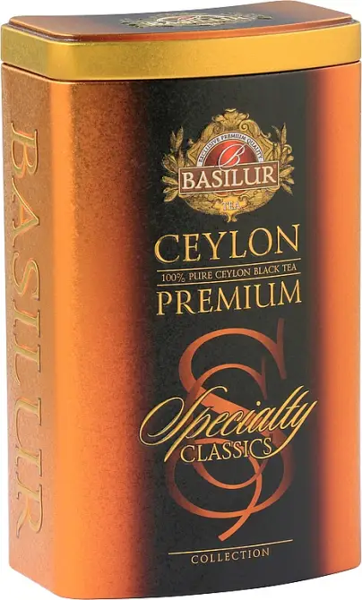 BASILUR Specialty Ceylon Premium plech 100g