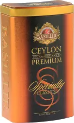 BASILUR Specialty Ceylon Premium plech 100g