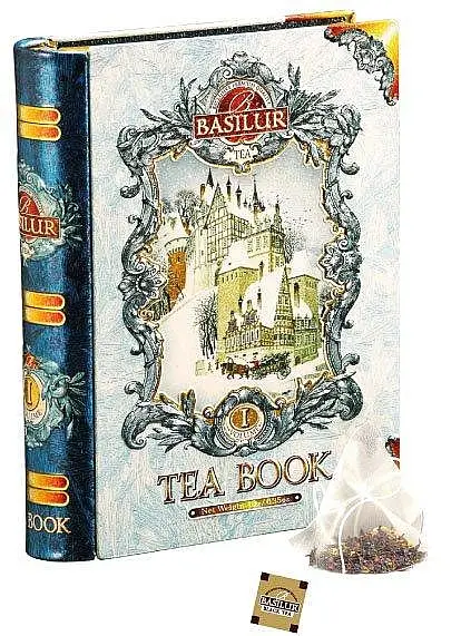 BASILUR Book Blue Pyramid malý plech I. 5x2g