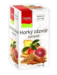 APOTHEKE Horký zázvor a koriandr 20x2g