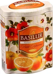 BASILUR Fruit Blood Orange plech 100g