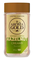 Aroma Gold Instant Hazelnut sklo 80g