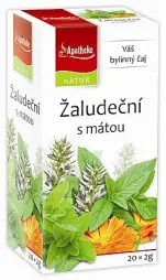 NATUR APO Žaludeční s mátou 20x2g