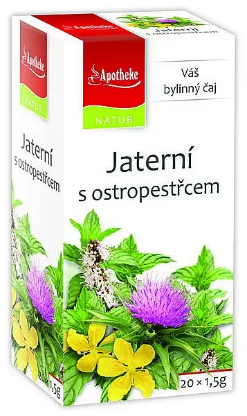 NATUR APO Jaterní s Ostropestřcem 20x1,5g