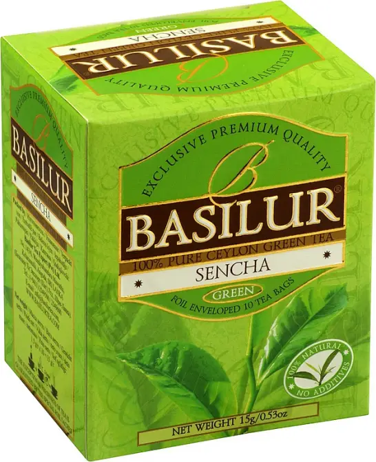 BASILUR Bouquet Sencha přebal 10x1,5g