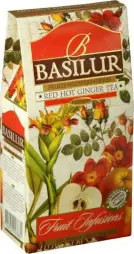 BASILUR Fruit Red Hot Ginger papír 100g