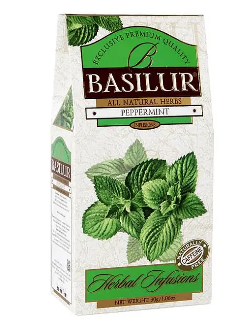 BASILUR Herbal Peppermint papír 30g