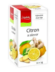 APOTHEKE Citron a zázvor - lípa 20x2g