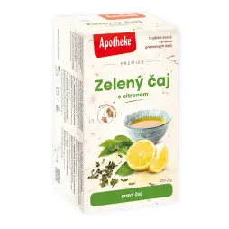 APOTHEKE Zelený s citronem 20x2g