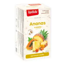 APOTHEKE Ananas a papája 20x2g