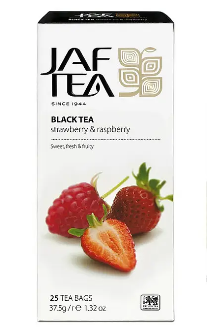 JAFTEA-  Black Strawberry & Raspberry nepřebal 25x1,5g