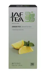 JAFTEA Green Lemon Mint nepřebal 25x2g