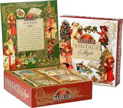 BASILUR Vintage Assorted přebal 40 gastro sáčků (75g)