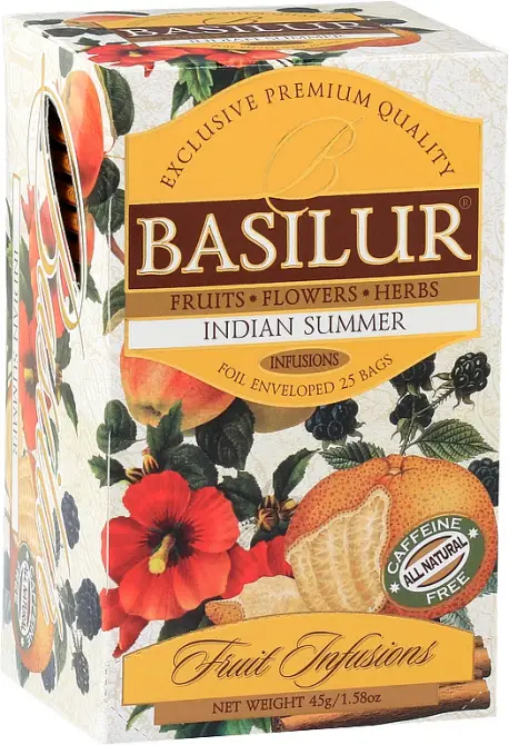 BASILUR Fruit Indian Summer přebal 25x1,8g