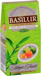 BASILUR Magic Green Earl Grey & Mandarin papír 100g