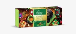 TARLTON Kouzelné Vánoce Assortment 5 Green Tea - Vánoční přebal 100x2g