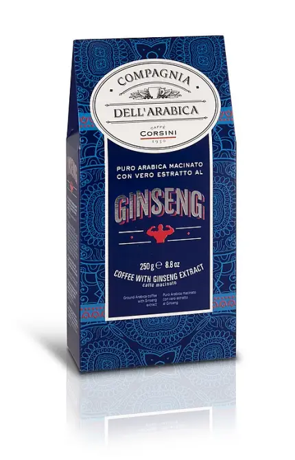 Corsini Caffe' Al Ginseng Moka mletá 250g