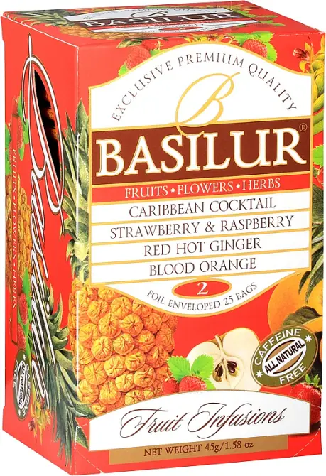 BASILUR Fruit Infusions Assorted Volume II. přebal 25x1,8g