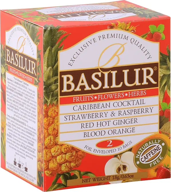 BASILUR Fruit Infusions Assorted Volume II. přebal 10x1,8g