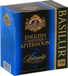 BASILUR Specialty English Afternoon přebal 50x2g
