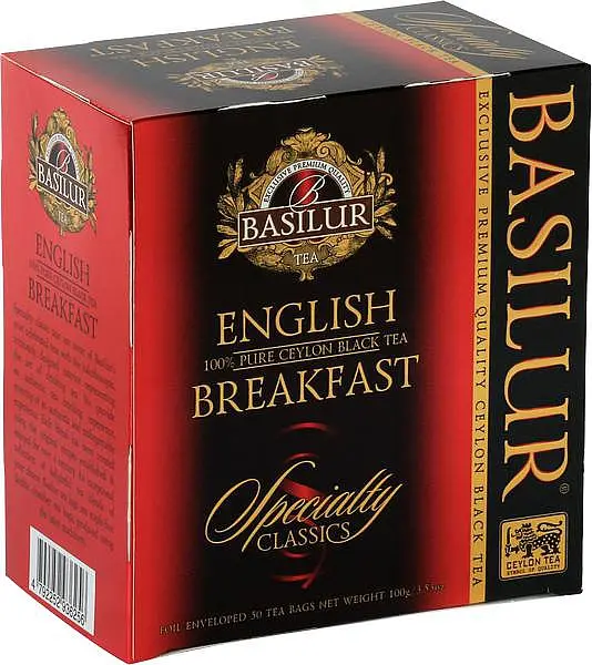 BASILUR Specialty English Breakfast přebal 50x2g