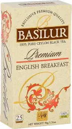 BASILUR Premium English Breakfast nepřebal 25x2g