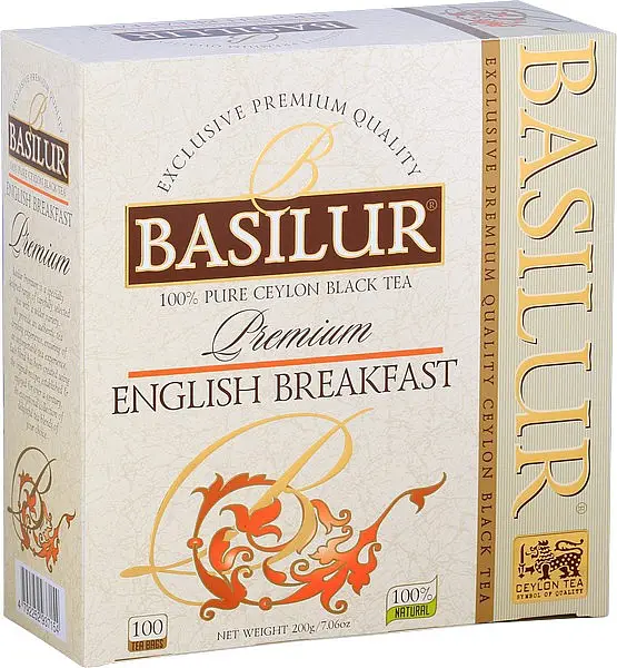 BASILUR Premium English Breakfast nepřebal 100x2g