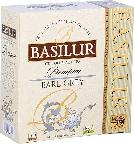 BASILUR Premium Earl Grey nepřebal 100x2g