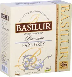 BASILUR Premium Earl Grey nepřebal 100x2g