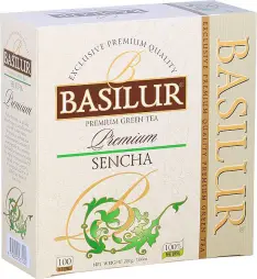 BASILUR Premium Sencha nepřebal 100x2g