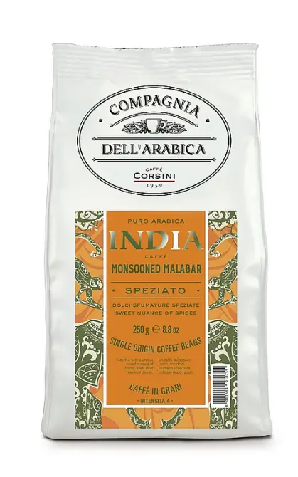 Corsini  India Monsooned Malabar Zrno 250g