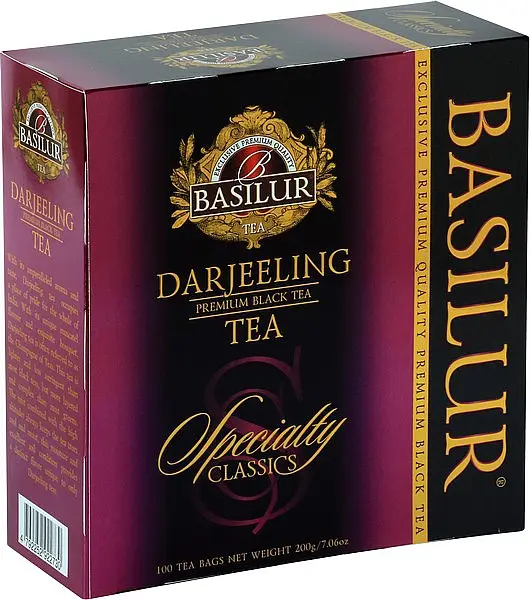 BASILUR Specialty Darjeeling nepřebal 100x2g