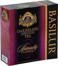 BASILUR Specialty Darjeeling nepřebal 100x2g