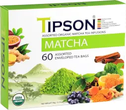 TIPSON BIO Matcha Kazeta Variace přebal 60x1,5g