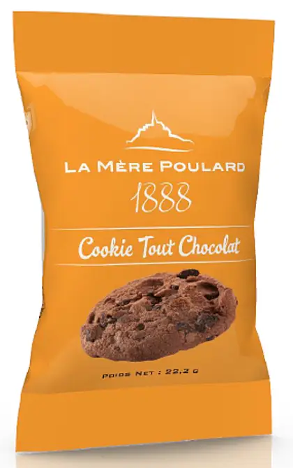 La Mére Poulard Sables All Chocolate Cookie 1 biscuit 22,2g