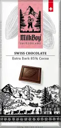 MILKBOY SWISS Hořká čokoláda 85% Extra Dark 85g