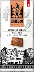 MILKBOY SWISS Mléčná čokoláda roasted Almonds 85g