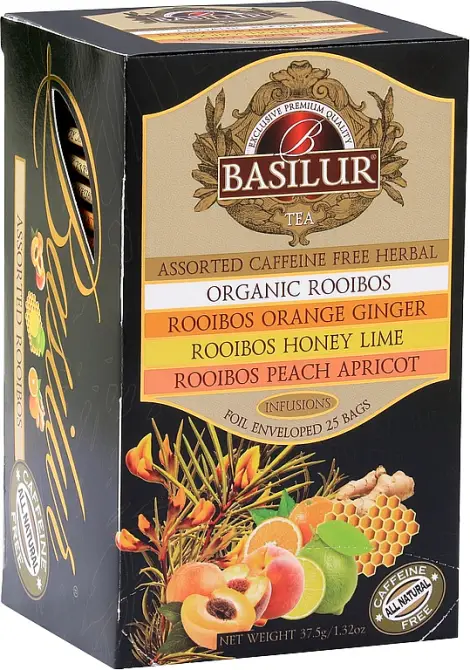 BASILUR Rooibos Assorted 25x1,5g