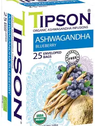 TIPSON BIO Ashwagandha Blueberry 25x1,2g