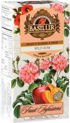 BASILUR Fruit Wild Rose nepřebal 25x2g