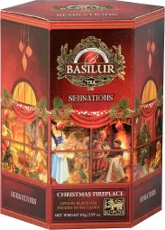 BASILUR Sensations Christmas Fireplace papír 85g