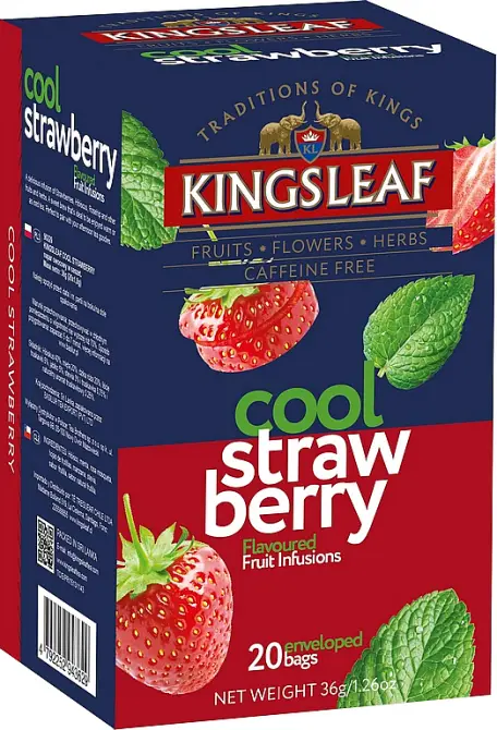 KINGSLEAF Cool Strawberry přebal 20x1,8g